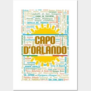 Capo d'Orlando Wordart Posters and Art